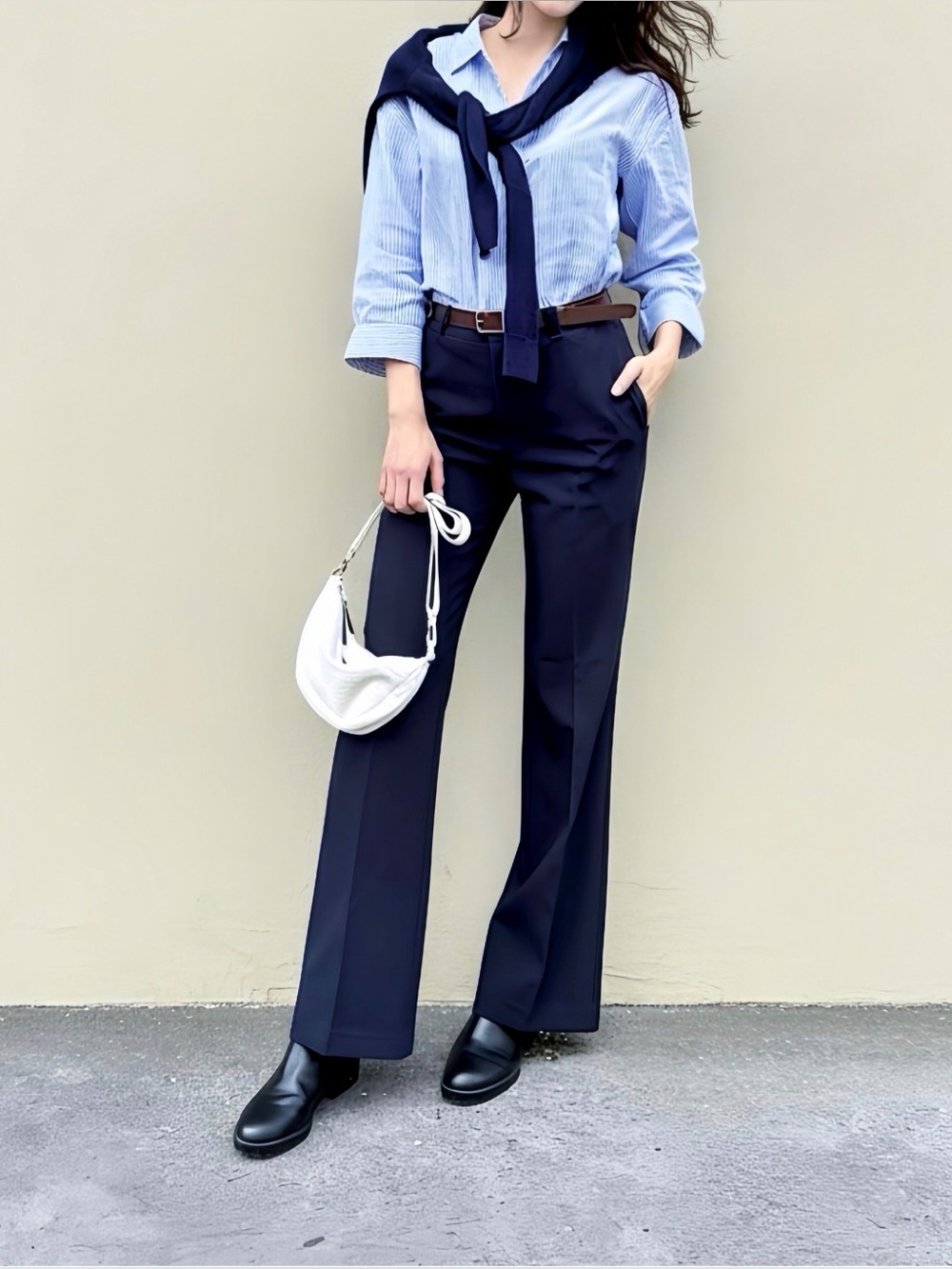 Uniqlo smart flare pants